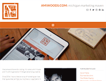 Tablet Screenshot of amiwoods.com